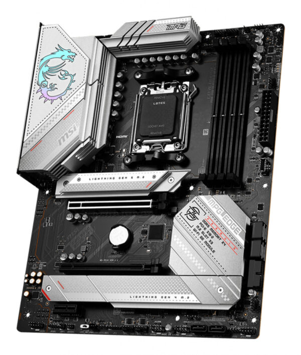 MSI MPG B650 EDGE WIFI moederbord AMD B650 Socket AM5 ATX - Afbeelding 3