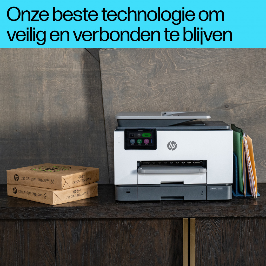 HP OfficeJet Pro 9132e Draadloos All-in-One Kleur Printer, Instant Ink; Dubbelzijdig printen - Afbeelding 9