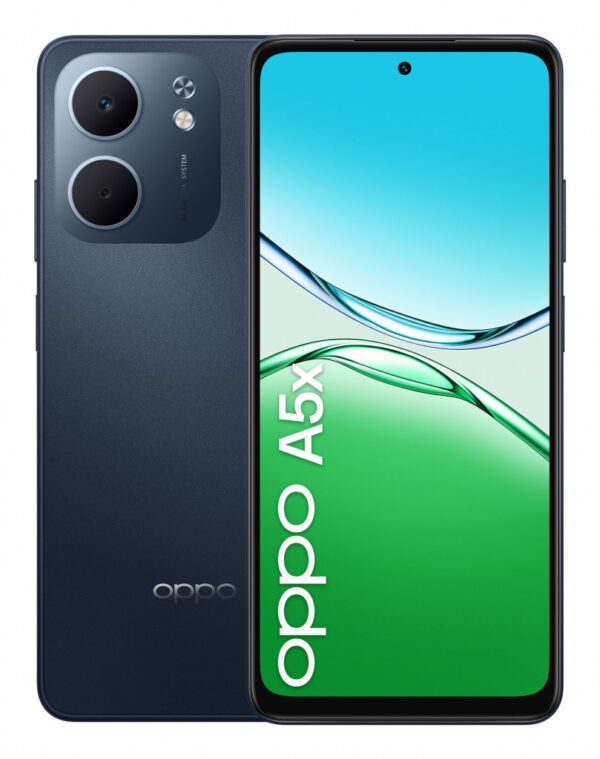 OPPO A5x 16,9 cm (6.67") Dual SIM Android 15 4G USB Type-C 4 GB 128 GB 6000 mAh Zwart