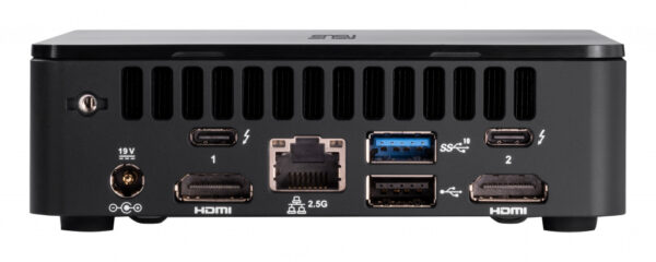 ASUS NUC 12 Pro Slim Kit RNUC12WSKI700002I UCFF Zwart i7-1260P - Afbeelding 4