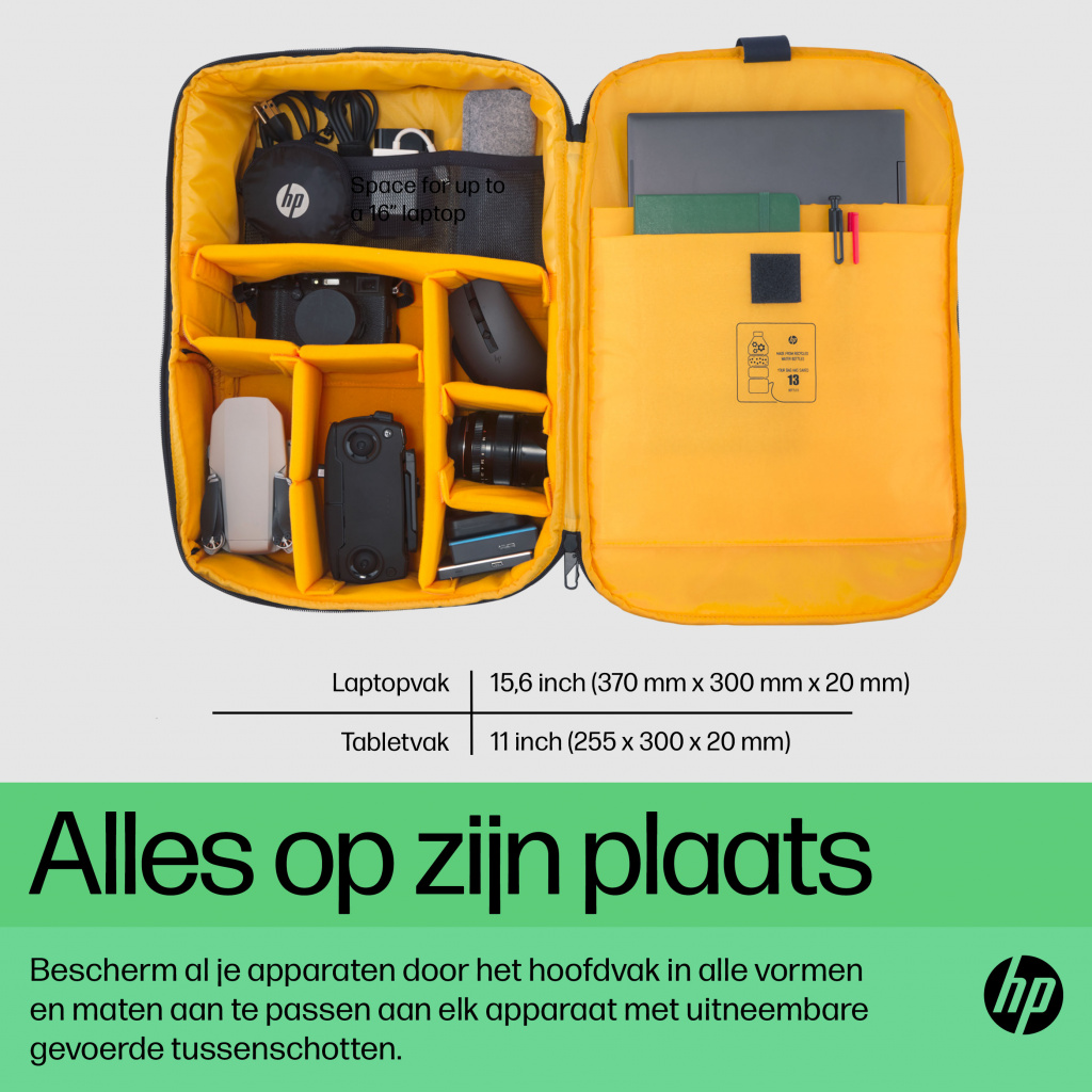 HP Creator 16,1-inch Laptop Backpack - Afbeelding 11