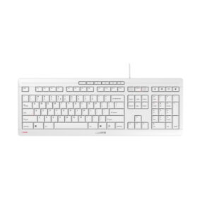 CHERRY STREAM toetsenbord Kantoor USB QWERTY Amerikaans Engels Wit