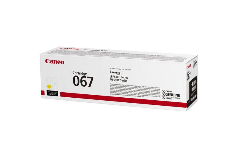 Canon 067 tonercartridge 1 stuk(s) Origineel Geel - Afbeelding 3