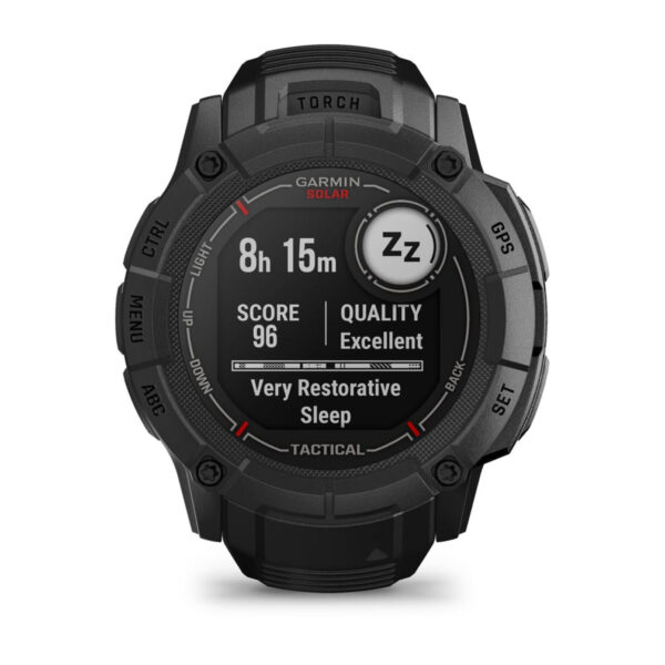 Garmin Instinct 2X Solar Tactical Edition 2,79 cm (1.1") MIP 50 mm Digitaal 176 x 176 Pixels Touchscreen Zwart GPS - Afbeelding 10