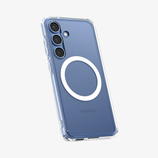 Spigen Ultra Hybrid (MagFit) mobiele telefoon behuizingen 17 cm (6.7") Hoes Transparant, Wit - Afbeelding 3