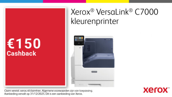 Xerox VersaLink C7000 A3 35/35 ppm dubbelzijdige printer Adobe PS3 PCL5e/6 2 laden totaal 620 vel - Afbeelding 42