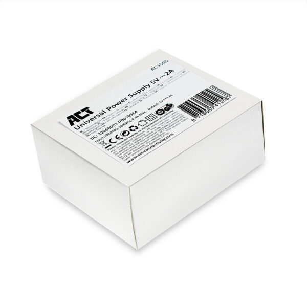 ACT Universele Stroomadapter 5V 2A - Afbeelding 4