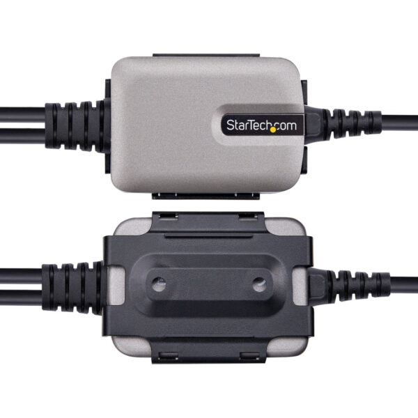 StarTech.com 60cm 2-Port USB naar Seriëel Adapter Kabel, COM Retention, Verwisselbare DB9 Schroeven/Moeren, USB-A naar RS232 DB9 - Afbeelding 6