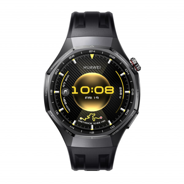 Huawei WATCH GT6 PRO 3,73 cm (1.47") AMOLED 46 mm Digitaal 466 x 466 Pixels Touchscreen Zwart GPS