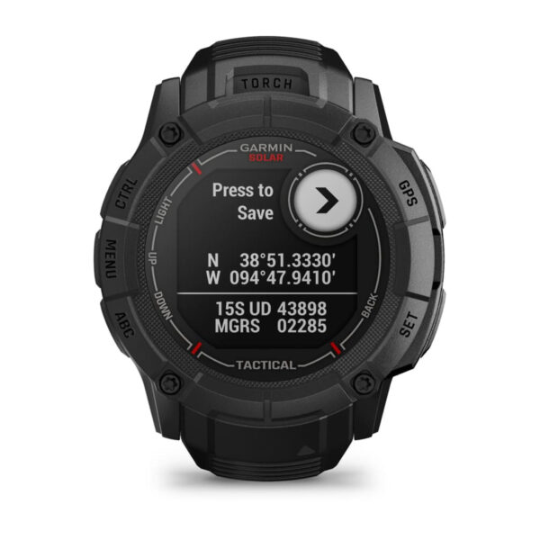 Garmin Instinct 2X Solar Tactical Edition 2,79 cm (1.1") MIP 50 mm Digitaal 176 x 176 Pixels Touchscreen Zwart GPS - Afbeelding 8
