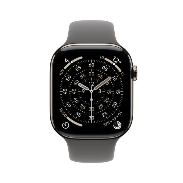 Apple Watch Series 11 OLED 46 mm Digitaal 416 x 496 Pixels Touchscreen 5G Titanium Wifi GPS - Afbeelding 2