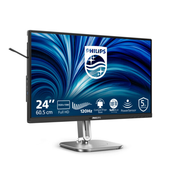 Philips 4000 series 24B2N4200/00 computer monitor 60,5 cm (23.8") 1920 x 1080 Pixels Full HD LCD Grijs - Afbeelding 14