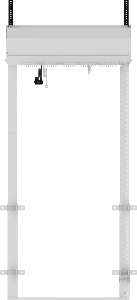 iiyama MD-WLIFT2031-W1 flat panel bureau steun 2,67 m (105") Vloer Wit - Afbeelding 15