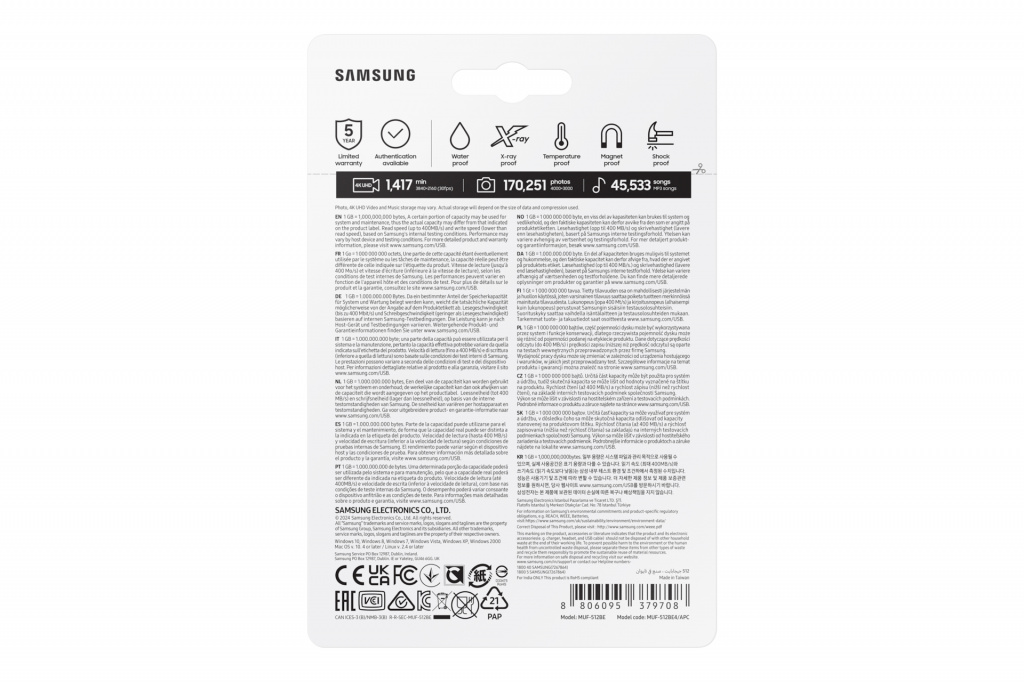 Samsung BAR Plus USB Stick gray - Afbeelding 8