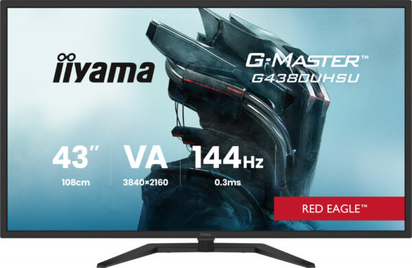 iiyama G-MASTER G4380UHSU-B2 computer monitor 108 cm (42.5") 3840 x 2160 Pixels 4K Ultra HD LED Zwart - Afbeelding 2