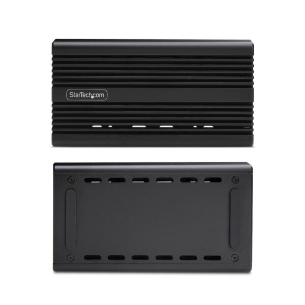 StarTech.com USB4 M.2 NVMe SSD Behuizing, 40Gbps, Externe USB-C / Thunderbolt NVMe SSD Behuizing, Aluminium Heatsink Behuizing, - Afbeelding 2