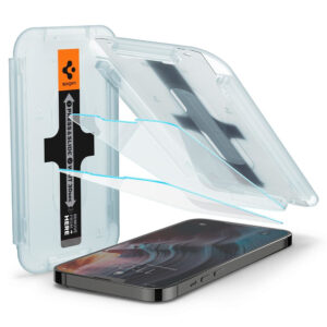 Spigen AGL03375 scherm- & rugbeschermer voor mobiele telefoons Doorzichtige schermbeschermer Apple 2 stuk(s)