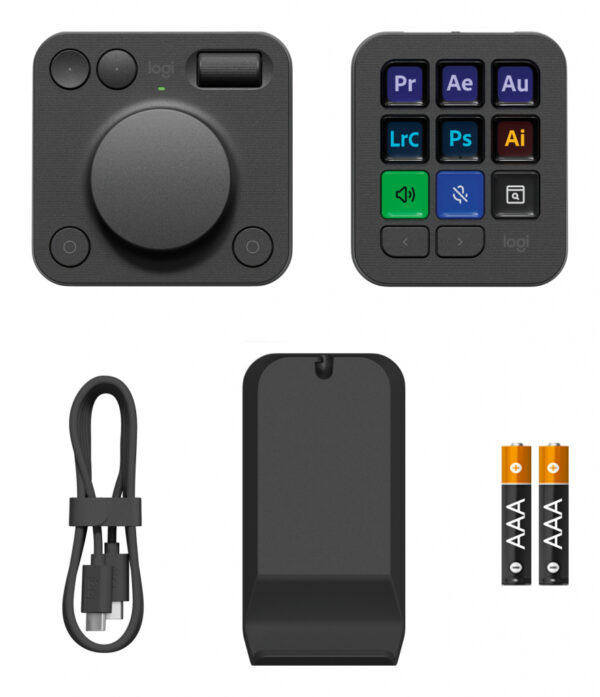 Logitech MX Creative Console Toetsenblok Bluetooth/USB Grafiet - Afbeelding 7