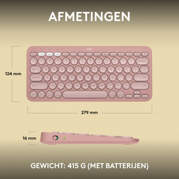Logitech Pebble Keys 2 K380s - Afbeelding 9