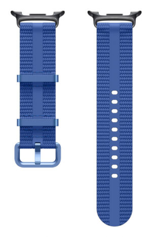Samsung ET-SOL32SNEGEU slimme draagbare accessoire Band Blauw Nylon, Textiel