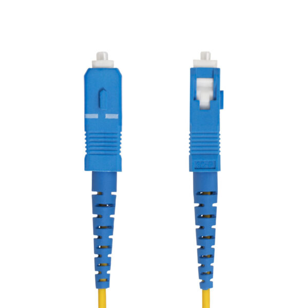 StarTech.com 1m LC naar SC (UPC) OS2 Single Mode Simplex Glasvezel Kabel, 9/125µm, Laser Optimized, 40G/100G, Flexibel Buigen, L - Afbeelding 3