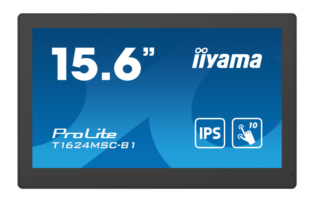 iiyama T1624MSC-B1 beeldkrant Interactief flatscreen 39,6 cm (15.6") LED 450 cd/m² Full HD Zwart Touchscreen 24/7 - Afbeelding 5