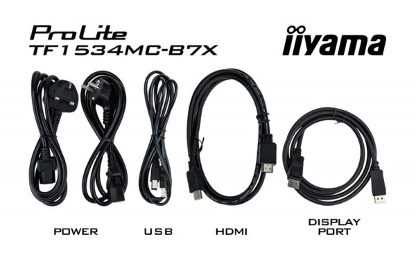 iiyama TF1534MC-B7X POS-monitor 38,1 cm (15") 1024 x 768 Pixels XGA Touchscreen - Afbeelding 9