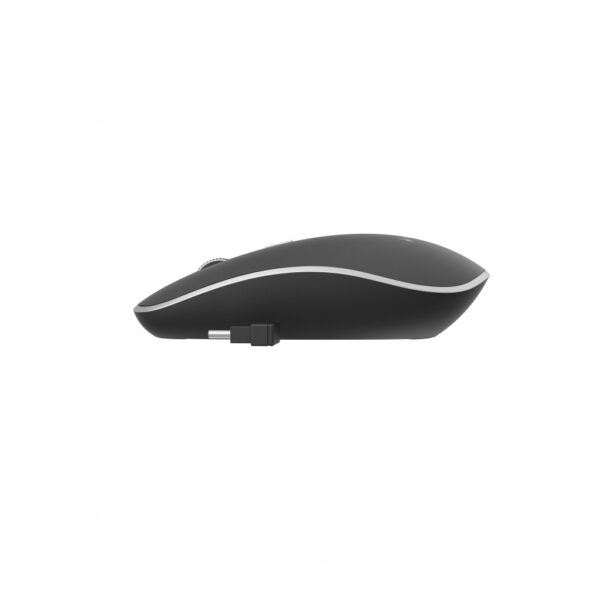 Gembird MUSW-4BSC-01 muis Ambidextrous RF Wireless + USB Type-C Optisch 1600 DPI - Afbeelding 2