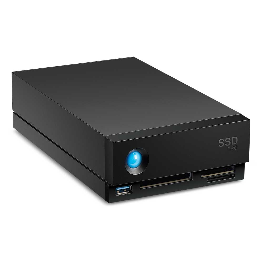 LaCie 1big Dock Pro Thunderbolt technologie 4 TB USB Type-A 3.2 Gen 1 (3.1 Gen 1) Zwart - Afbeelding 5