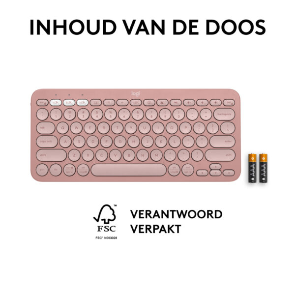 Logitech Pebble Keys 2 K380s - Afbeelding 10