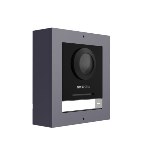 Hikvision DS-KD8003-IME1(B)/S intercomsysteem 2 MP Zwart, Grijs - Afbeelding 2