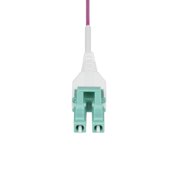 StarTech.com 1m LC naar LC (UPC) OM4 Multimode Glasvezel Netwerkkabel, Erika Violet, 50/125µm, 40G/100G, LOMMF/VCSEL, Uniboot Co - Afbeelding 4