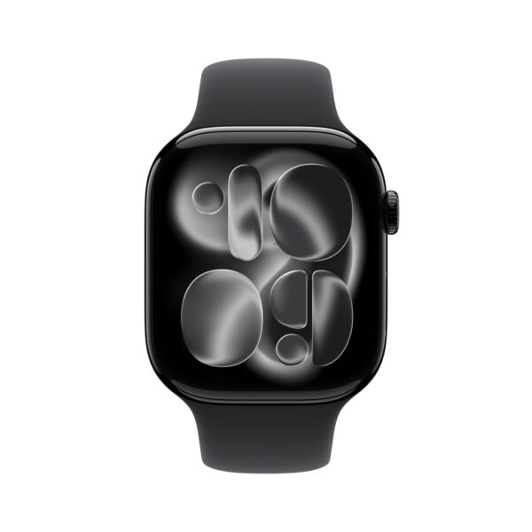 Apple Watch Series 11 OLED 46 mm Digitaal 416 x 496 Pixels Touchscreen Zwart Wifi GPS - Afbeelding 2