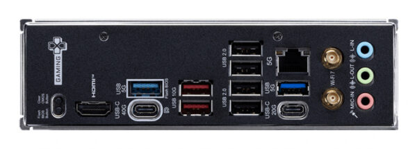 MSI X870E GAMING PLUS WIFI moederbord AMD X870E Socket AM5 ATX - Afbeelding 5
