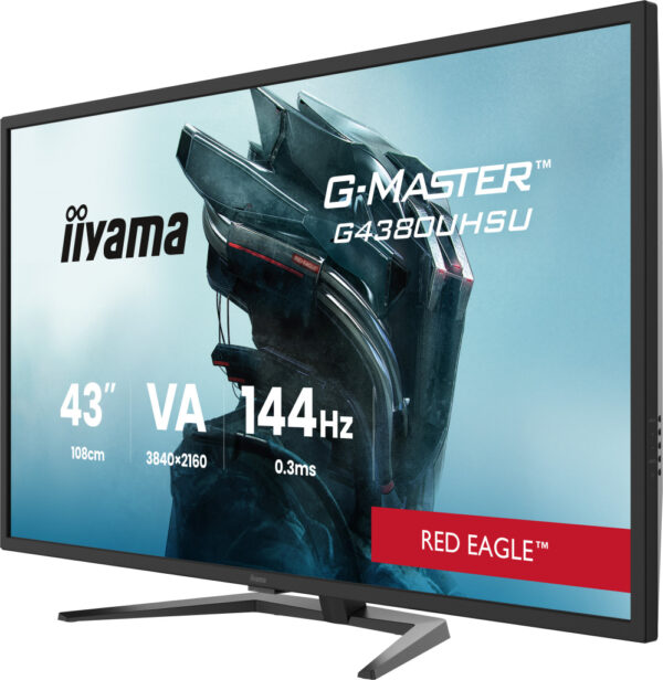 iiyama G-MASTER G4380UHSU-B2 computer monitor 108 cm (42.5") 3840 x 2160 Pixels 4K Ultra HD LED Zwart - Afbeelding 3