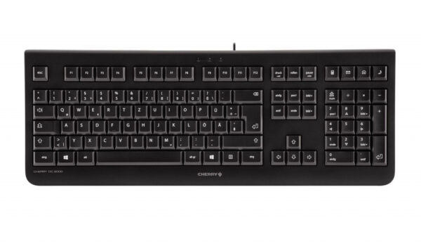 CHERRY DC 2000 toetsenbord Inclusief muis Universeel USB AZERTY Belgisch Zwart - Afbeelding 2