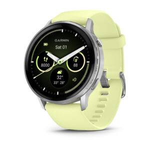 Garmin Venu 010-03014-02 smartwatch / sport watch 3,56 cm (1.4") AMOLED 45 mm Digitaal 454 x 454 Pixels Touchscreen Zilver Wifi