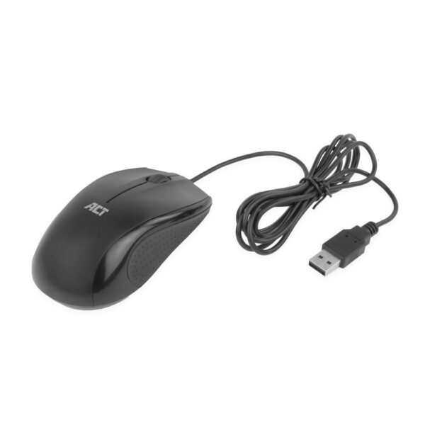 ACT Bedrade full size optische muis 1000 DPI, stille klik, milieuvriendelijk - Afbeelding 2