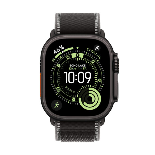 Apple Watch Ultra 3 OLED 49 mm Digitaal 422 x 514 Pixels Touchscreen 5G Zwart Wifi GPS - Afbeelding 2