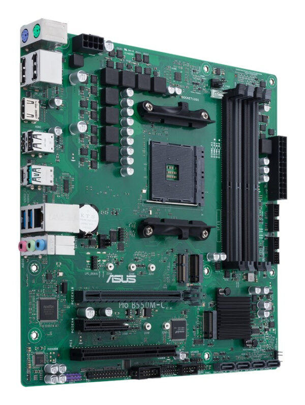 ASUS PRO B550M-C/CSM AMD B550 Socket AM4 micro ATX - Afbeelding 2
