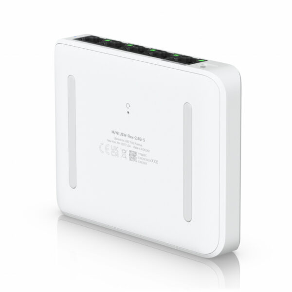 Ubiquiti UniFi Flex Mini 2.5G Managed 2.5G Ethernet (100/1000/2500) Power over Ethernet (PoE) Desktop Wit - Afbeelding 4