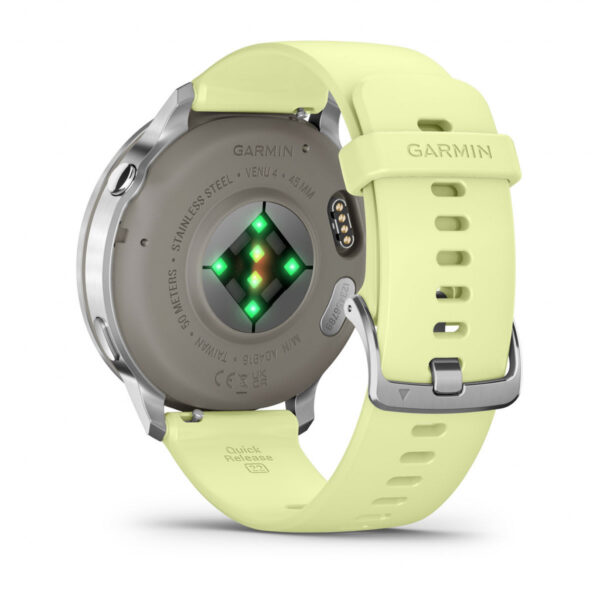 Garmin Venu 010-03014-02 smartwatch / sport watch 3,56 cm (1.4") AMOLED 45 mm Digitaal 454 x 454 Pixels Touchscreen Zilver Wifi - Afbeelding 5