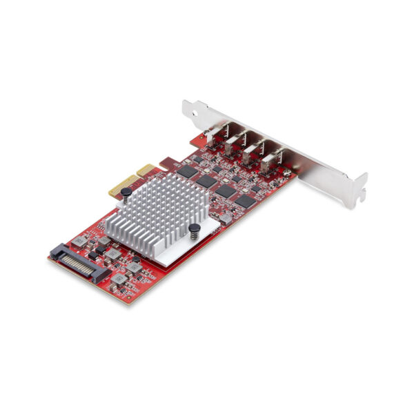 StarTech.com 4-Port USB-C PCIe Kaart, USB 3.2 10Gbps, USB Type-C PCI Express Uitbreidingskaart, 4x Onafhankelijke USB Controller - Afbeelding 2