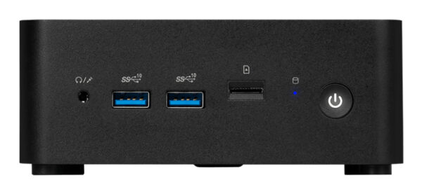 MSI CUBI NUC AI 1UMG-018BEU PC/workstation barebone Mini PC Zwart 155H Intel SoC - Afbeelding 2