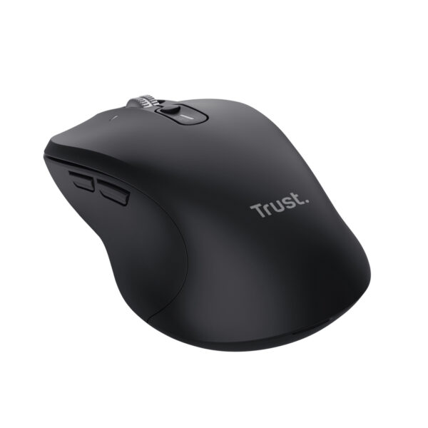 Trust FERRO HYPERWHEEL WRLS MOUSE BLACK - Afbeelding 4
