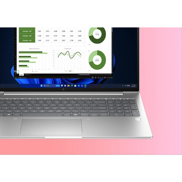 HP EliteBook 6 G1i 16 AI Copilot+ PC Intel Core Ultra 5 225U Laptop 40,6 cm (16") WUXGA 16 GB DDR5-SDRAM 512 GB SSD Wi-Fi 6E (80 - Afbeelding 6