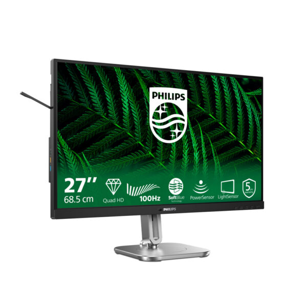 Philips 5000 series 27B2G5500/00 computer monitor 68,6 cm (27") 2560 x 1440 Pixels Quad HD LCD Antraciet - Afbeelding 15