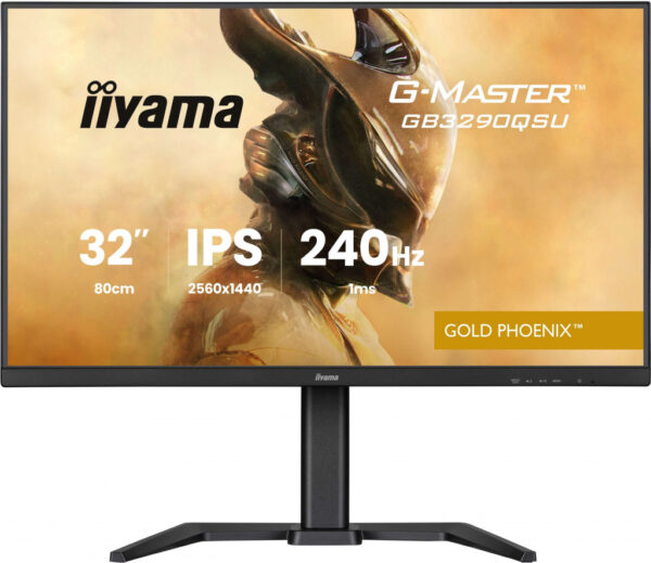 iiyama G-MASTER GB3290QSU-B1 computer monitor 80 cm (31.5") 2560 x 1440 Pixels Quad HD LED Zwart - Afbeelding 2