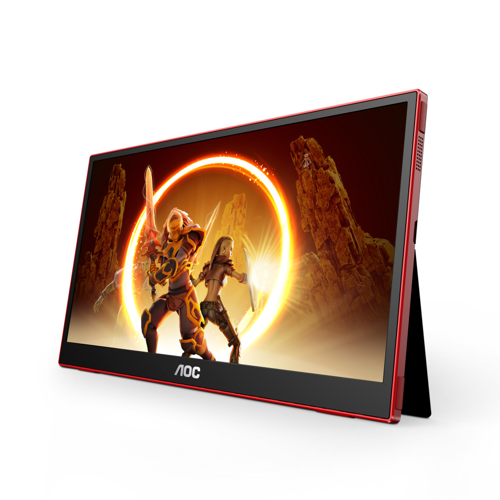 AOC 16G3 Draagbare televisie en monitoor Draagbare monitor Zwart, Rood 39,6 cm (15.6") TFT 1920 x 1080 Pixels - Afbeelding 15