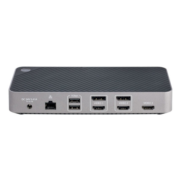 StarTech.com USB-C Triple Monitor Docking Station - HDMI/DP Triple 4k USB-C Dock - 5x USB Hub - GbE - 100W PD - Universeel Multi - Afbeelding 5